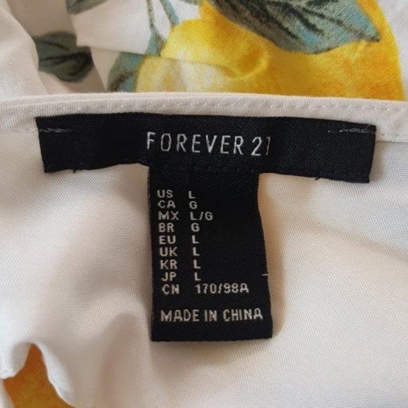 Lemon print flutter mini dress - Picture 5 of 5